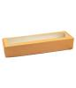 ECOUNIBOX Krabička na cukroví s průzorem 350x80 v.60mm kraft hnědý-6 ECOUNIBOX Krabička na cukroví s průzorem 350x80 v.60mm kraft hnědý-6