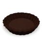 CAB01ARTCA Košíček Tartellette linecký, prům.9 cm kakaový-1