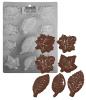 90-13064 Forma na čokoládu PE (listy stromů)-1