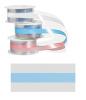 FL39122 Nastro acetato - Celeste-1