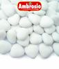AMO014 Srdíčka čokoládová, konfet (bílá) -1