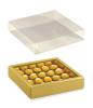 SC33632C Krabička+rozdělovač v.35mm+obal plast 145x145, (kůže zlatá)-4