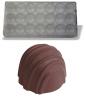 CW1478 Forma na pralinky (polokoule s pruhy)-4