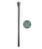 POL069800 Brčko se lžičkou  kompostovatelné d.21cm černé-1