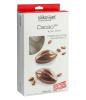 CACAO120 Forma silikonová design (kakaové boby)-4