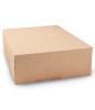 ECOCAKE6000 Krabička na zákusky s víkemí 255x255 v.105mm, kraft hnědá-1